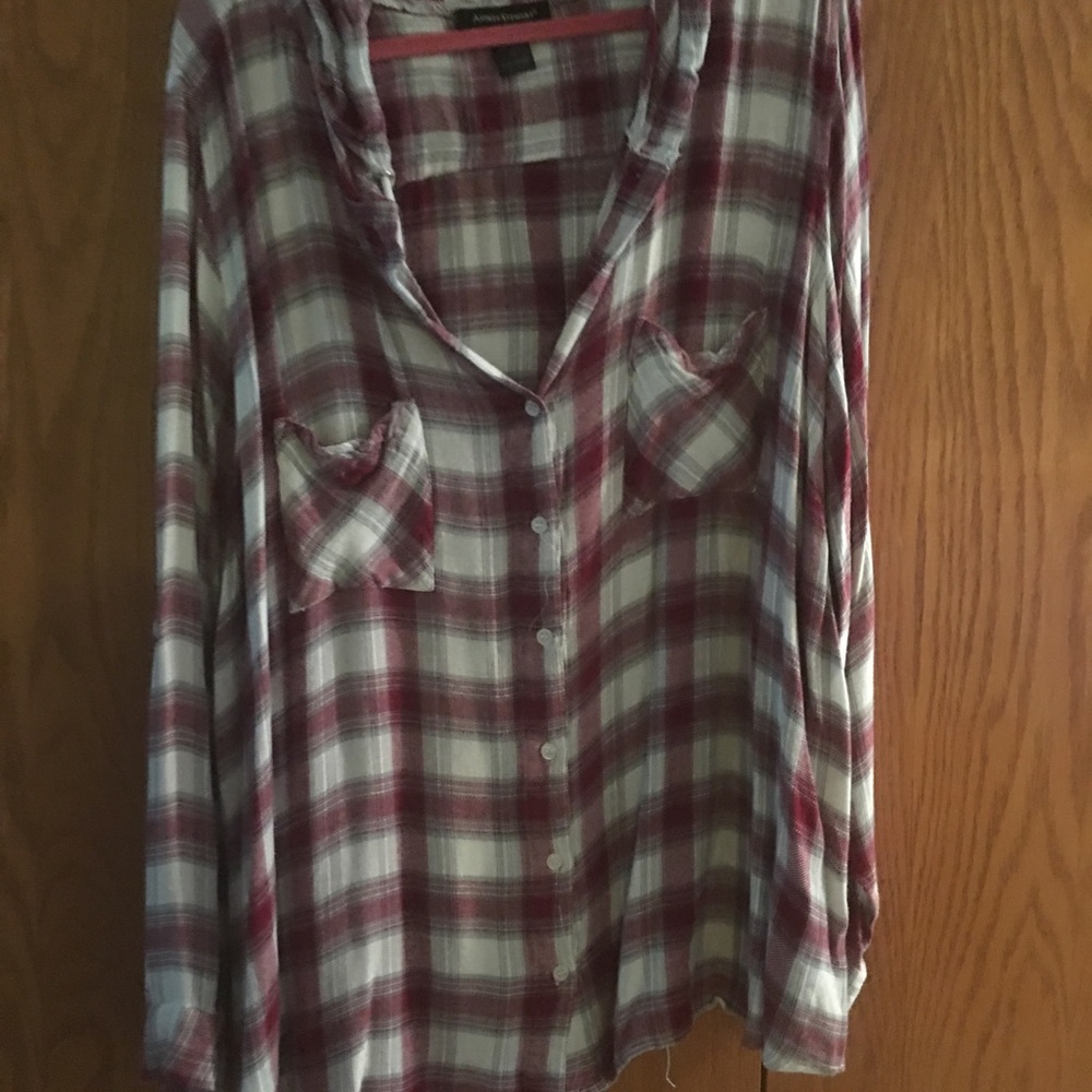 Ashley Stewart Flannel -Sz 30